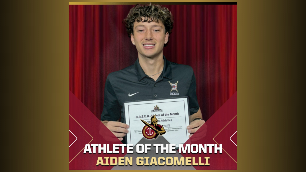 Male Athlete of the Month - Aiden Giacomelli
